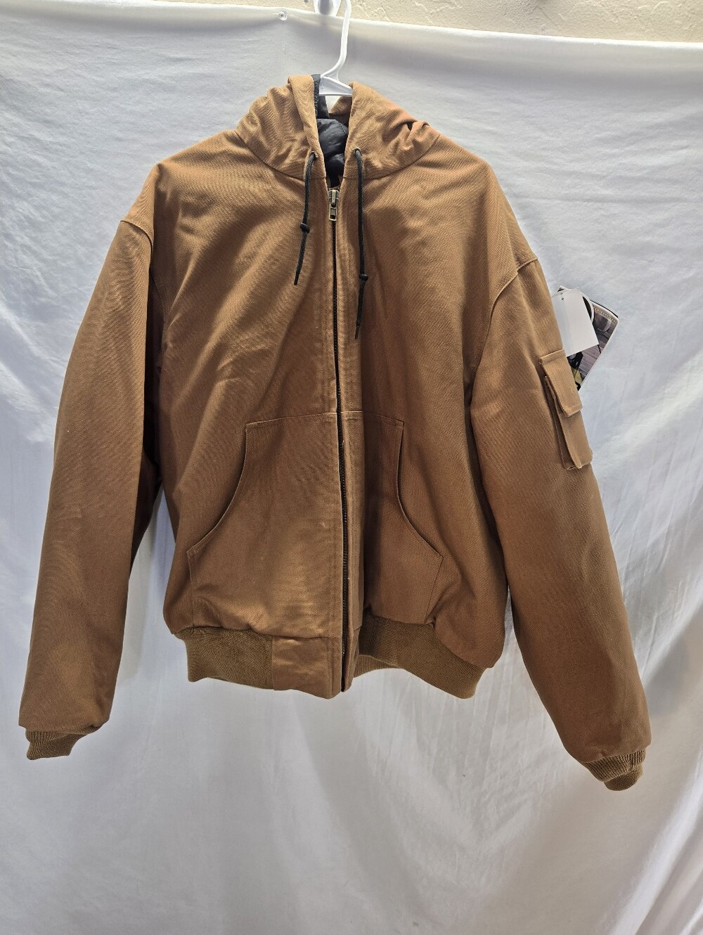 MASTER GEAR Duck XL Jacket Cotton Camel Coat Lined New with Tags